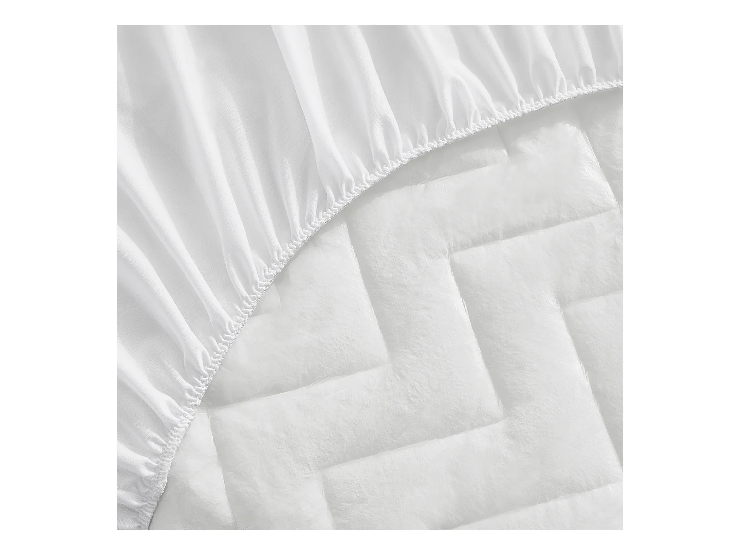 Antiallergische waterdichte gewatteerde matrasbeschermer