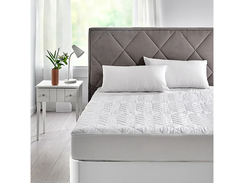 Protège-matelas matelassé antiallergique imperméable