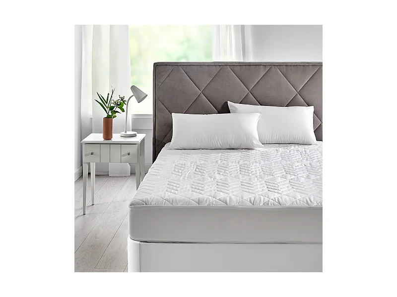 Protège-matelas matelassé antiallergique imperméable