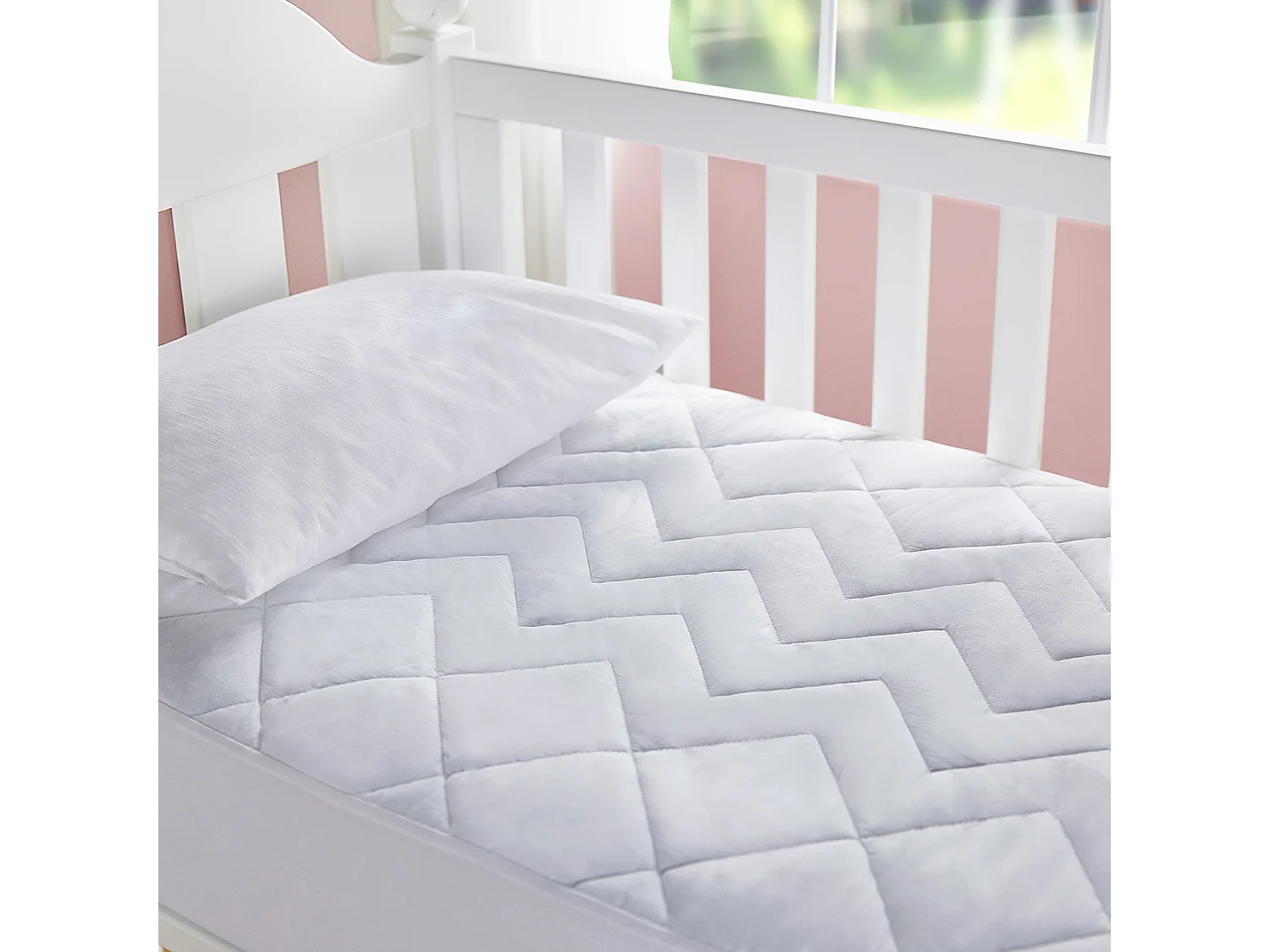 Protège-matelas matelassé antiallergique imperméable