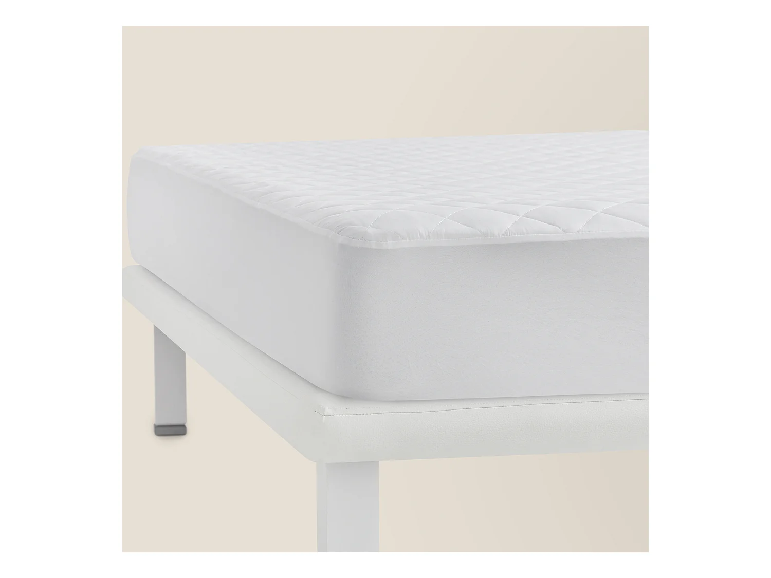 Waterdichte gewatteerde matrasbeschermer met aloë vera