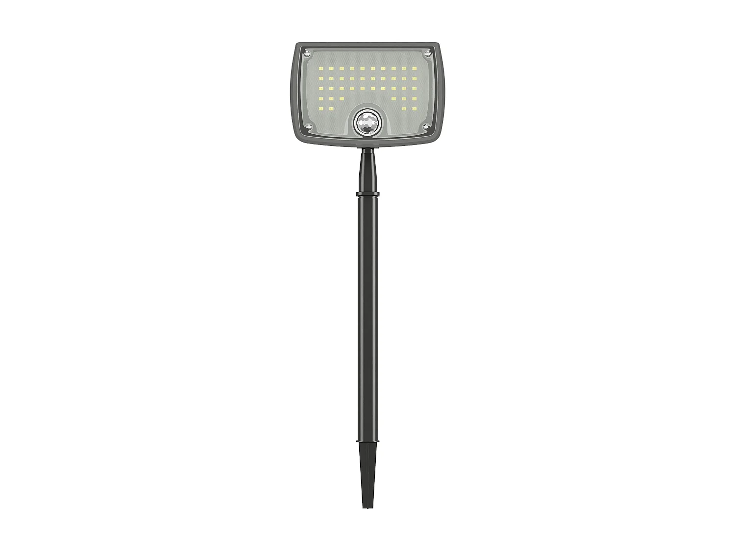 Lot de 2 balises ou appliques solaires à détecteur de mouvements - 700 lumens - CHENDI