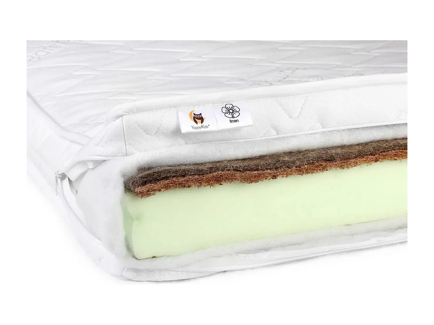 Matelas enfant YappyBioFoam 195x90cm pour YappyNap gigogne