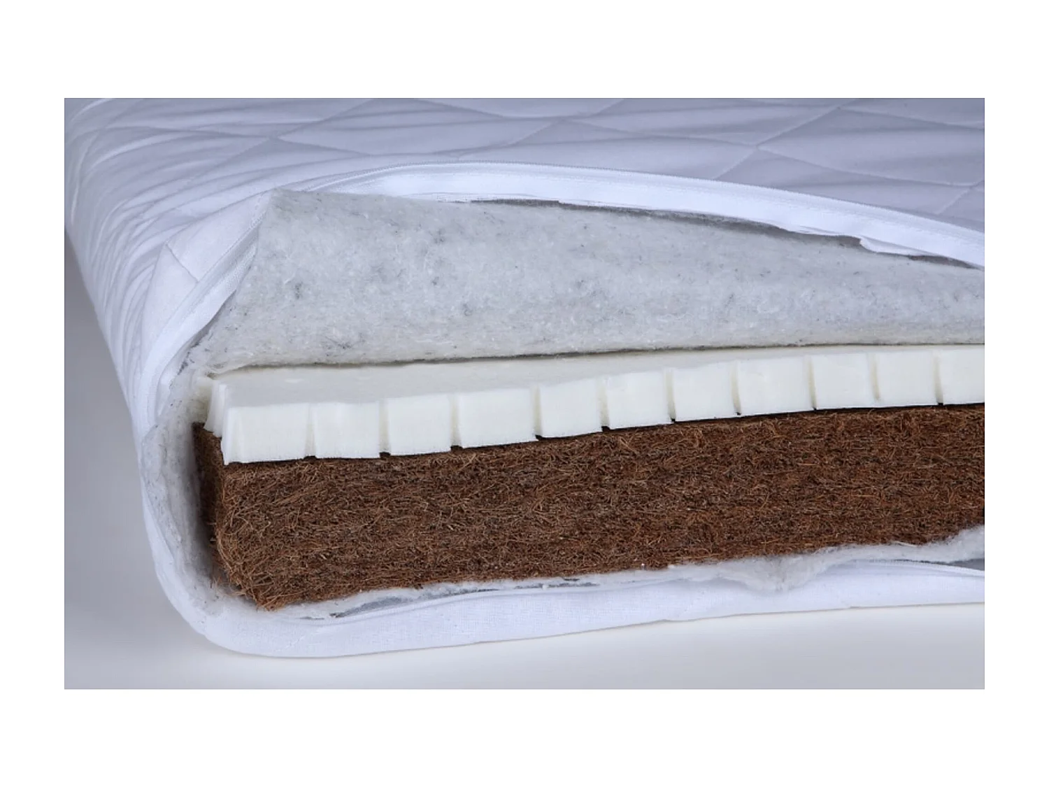 Matelas enfant YappyLatex 2 faces fibre Coco et Latex - 120x60cm