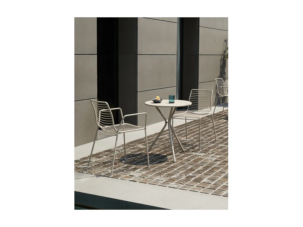 Table ronde extérieur Leo