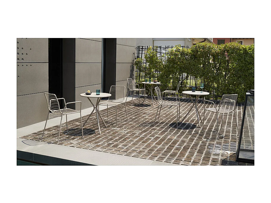 Table ronde extérieur Leo