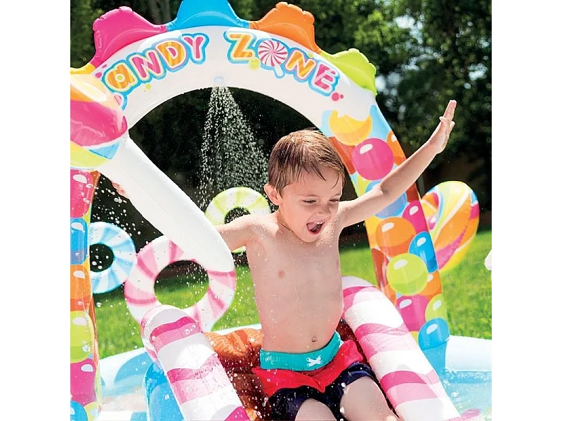 Aire de Jeux Gonflable "Bonbon" 300cm Multicolore