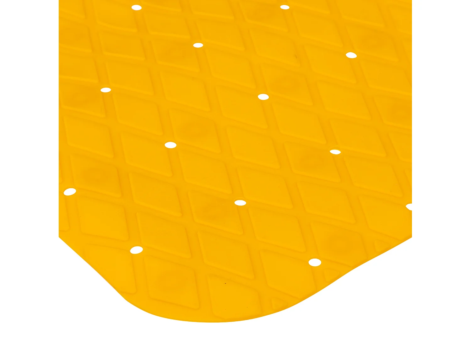 Fond de Bain PVC "Diamond" 39x69cm Jaune