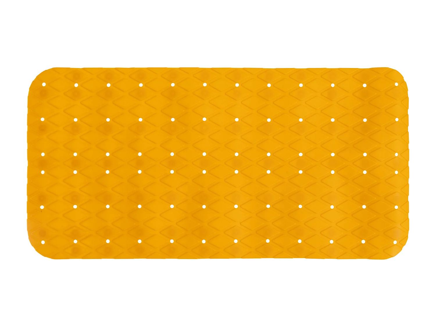 Fond de Bain PVC "Diamond" 39x69cm Jaune