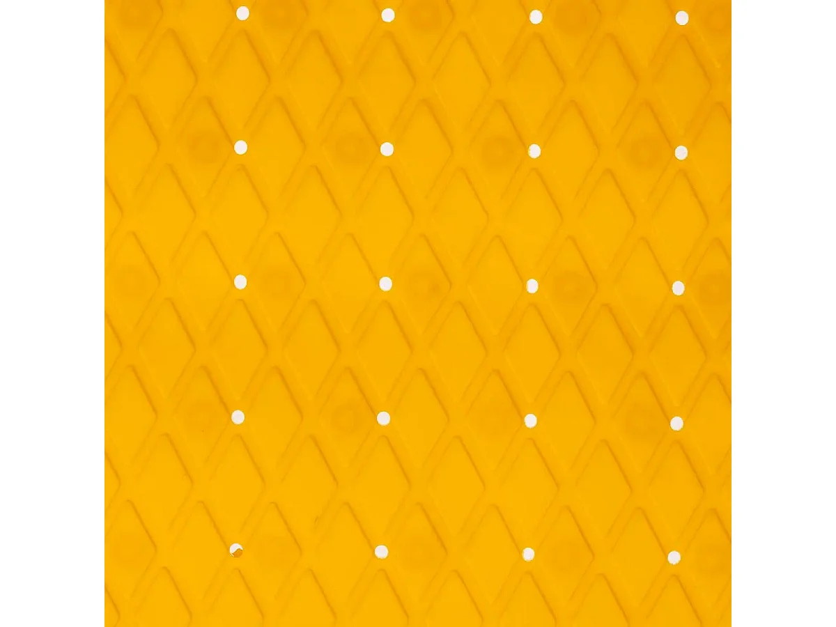 Fond de Bain PVC "Diamond" 39x69cm Jaune