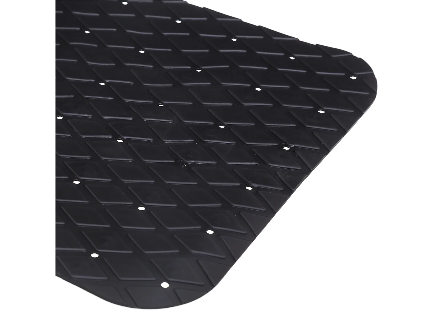 Fond de Bain PVC "Diamond" 39x69cm Noir