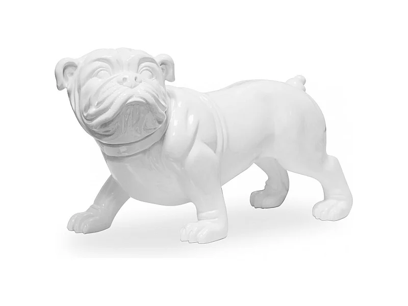 Dekorative Skulptur Design Bulldogge - Resin