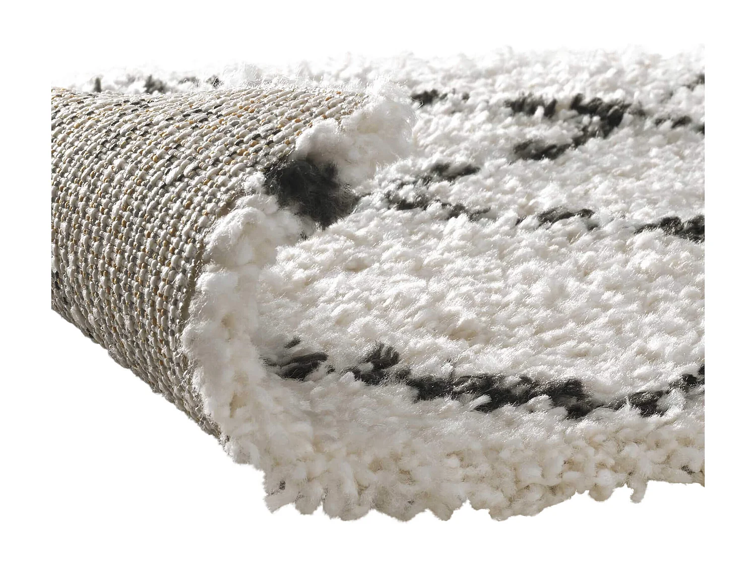 Tapis Déco Imprimé "Saoura" 60x110cm Beige