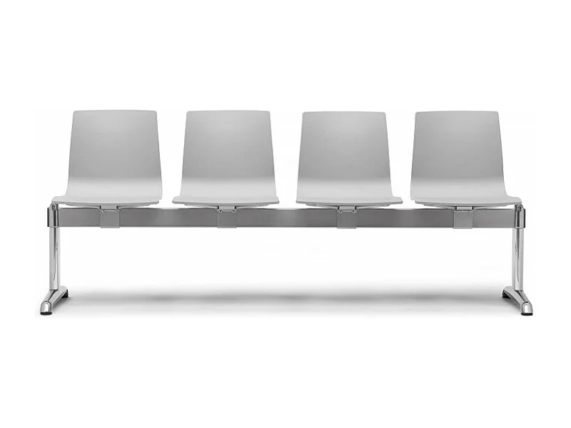 4 chaises salle d'attente ignifugées Bench Alice - Scab