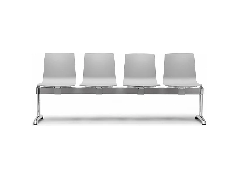 4 chaises salle d'attente ignifugées Bench Alice - Scab