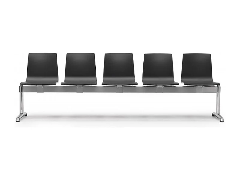 3 chaises salle d'attente ignifugées Bench Alice - Scab