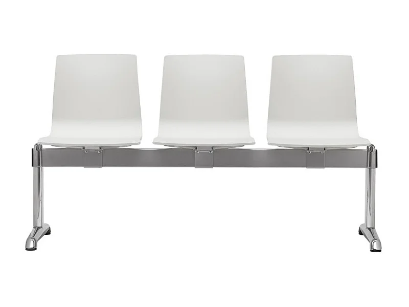 3 chaises salle d'attente ignifugées Bench Alice - Scab