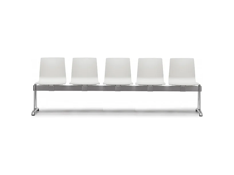 3 chaises salle d'attente ignifugées Bench Alice - Scab