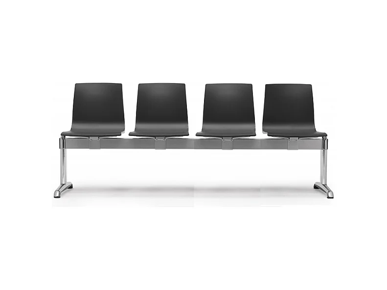 4 chaises salle d'attente ignifugées Bench Alice - Scab
