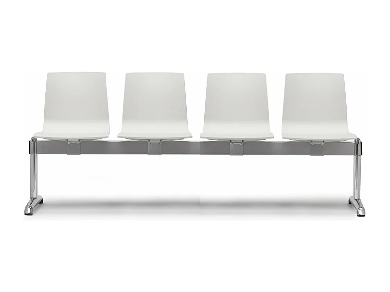 4 chaises salle d'attente ignifugées Bench Alice - Scab