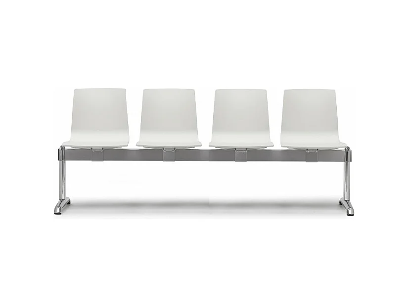 4 chaises salle d'attente ignifugées Bench Alice - Scab
