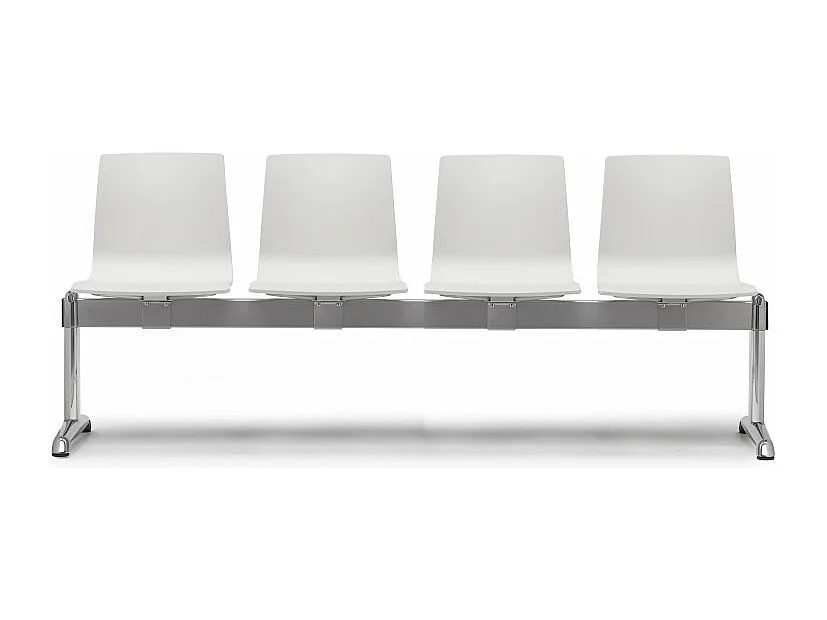 4 chaises salle d'attente ignifugées Bench Alice - Scab