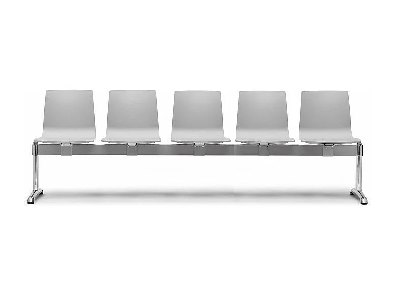 5 chaises salle d'attente ignifugées Bench Alice - Scab