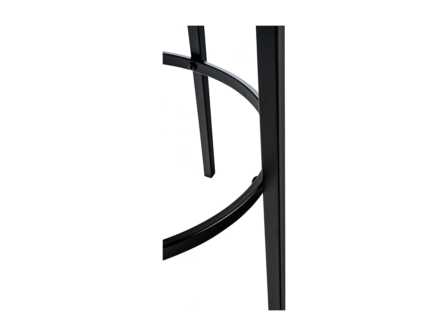 Tabouret de bar - Velours - Noir - Kamari