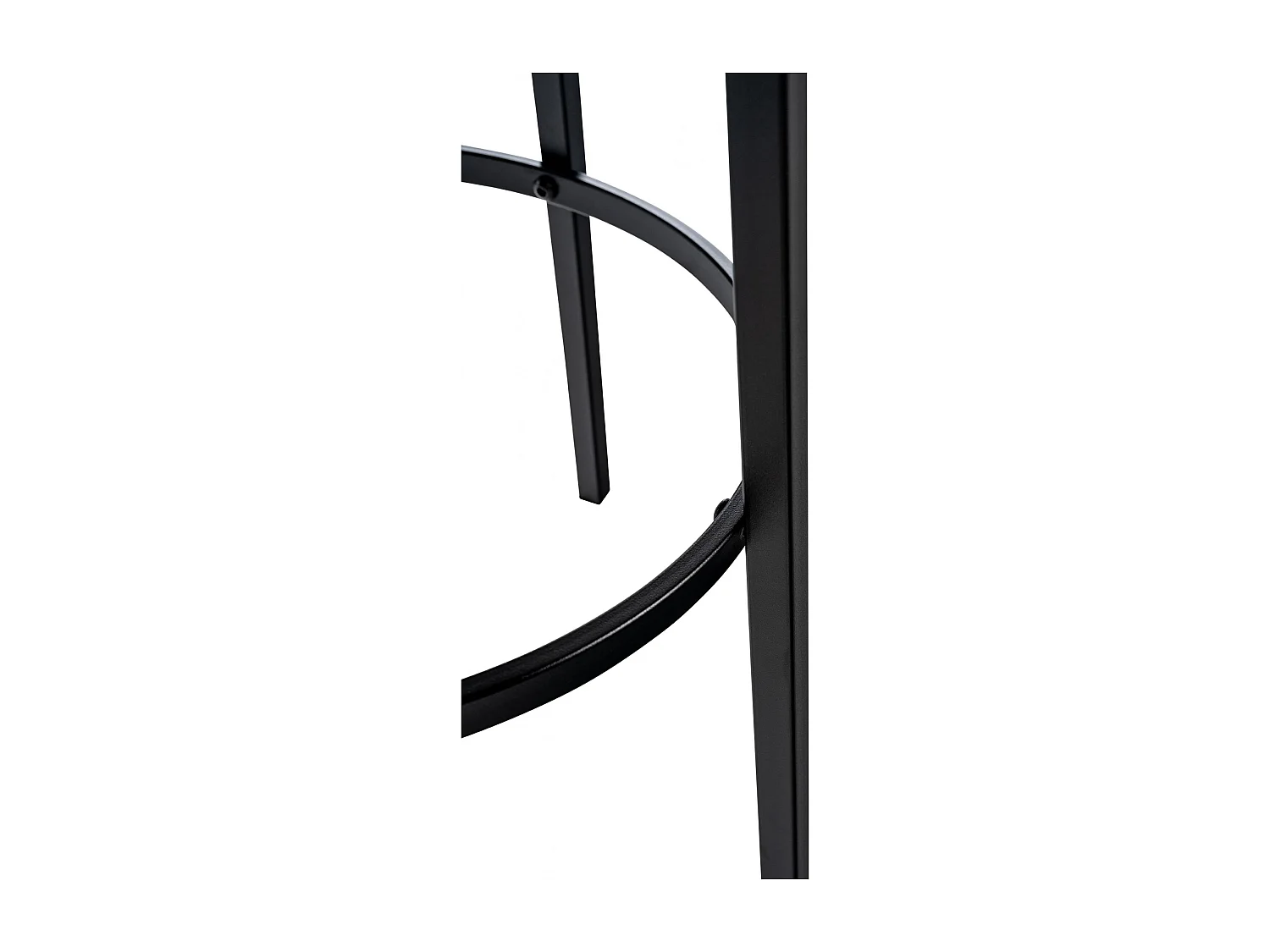 Tabouret de bar - Similicuir - Gris foncé - Kamari