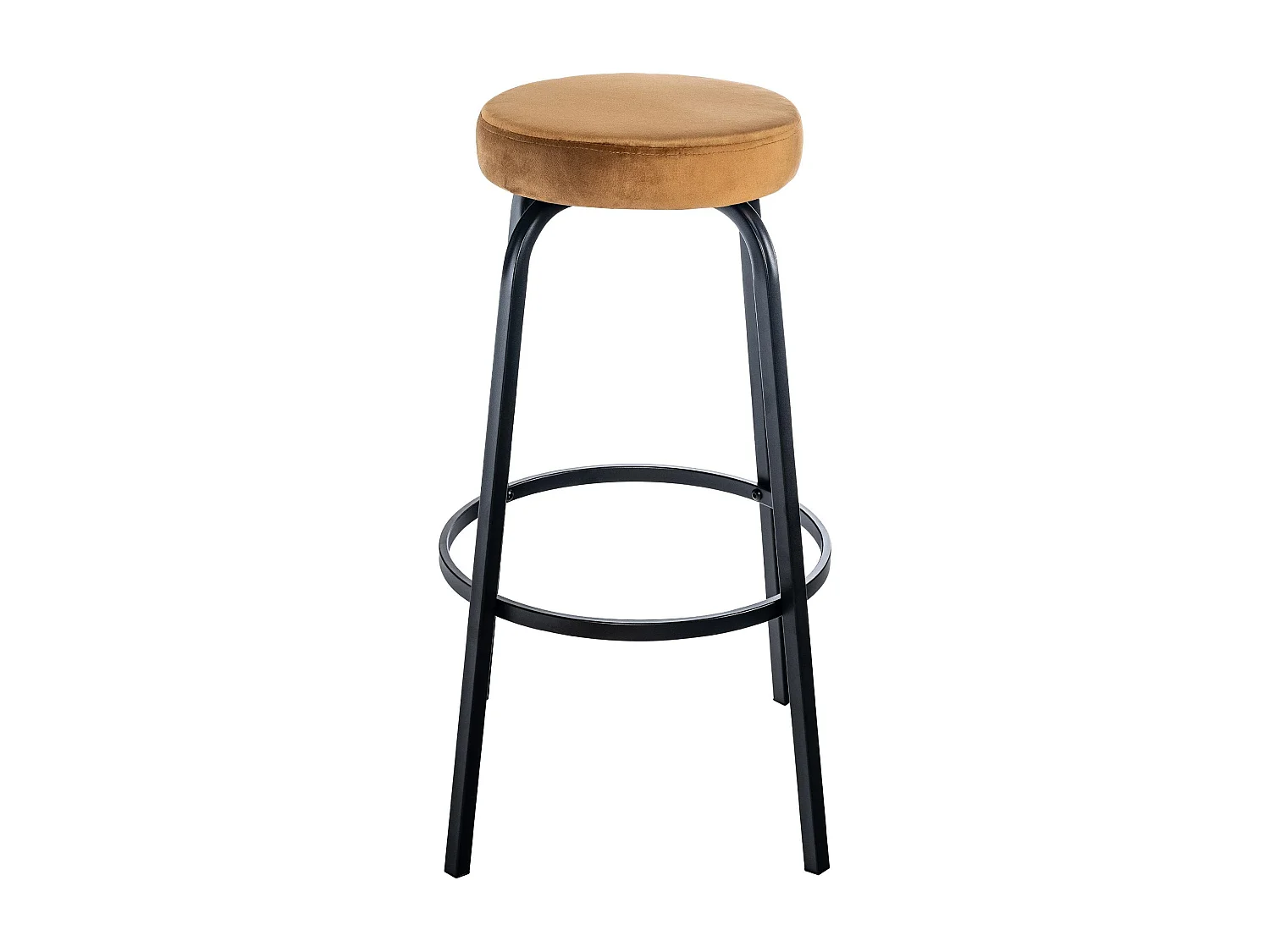 Tabouret de bar - Velours - Café - Kamari