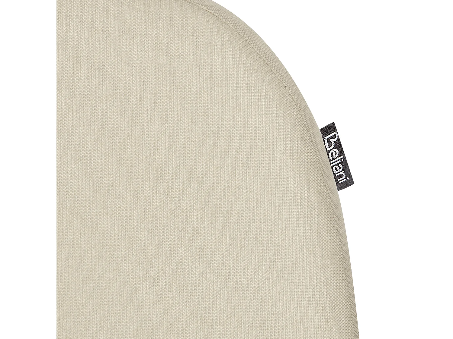 Letto Tessuto ROISEL 180 x 200 cm Beige chiaro