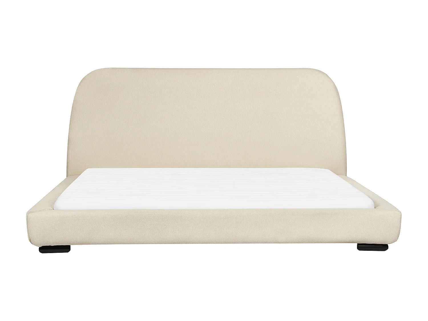Bed Stof ROISEL 180 x 200 cm Lichtbeige