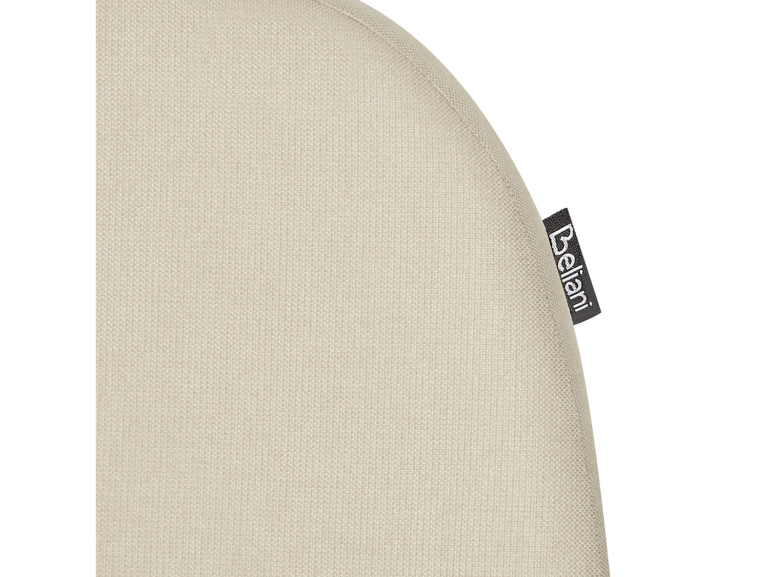 Cama Tecido ROISEL 180 x 200 cm Creme