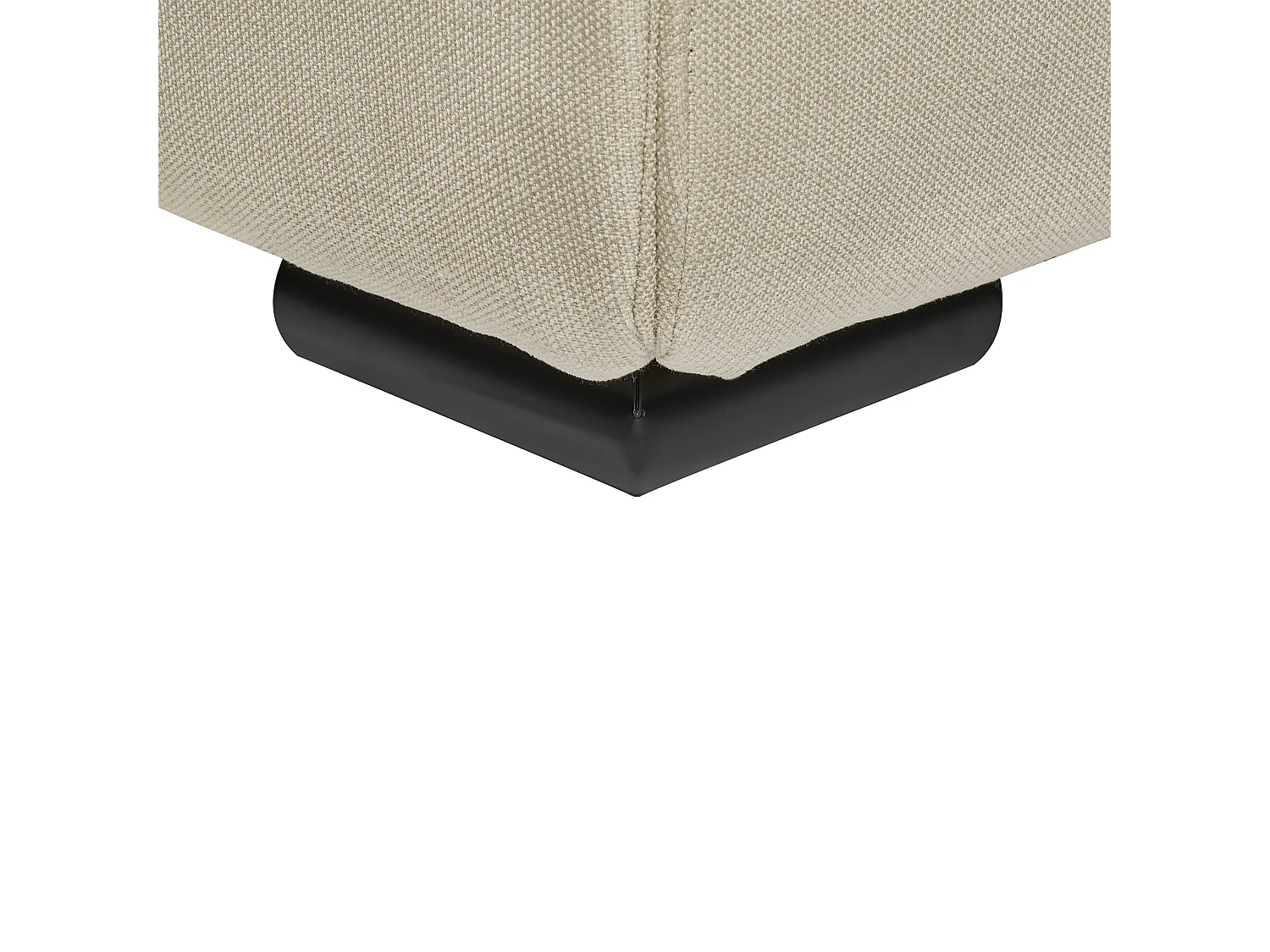 Cama Tecido ROISEL 180 x 200 cm Creme