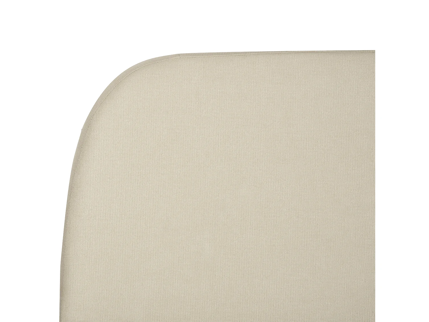 Letto Tessuto ROISEL 180 x 200 cm Beige chiaro