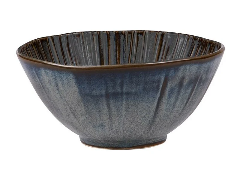 Coupelle organique Liv bleu 15 cm (lot de 2)