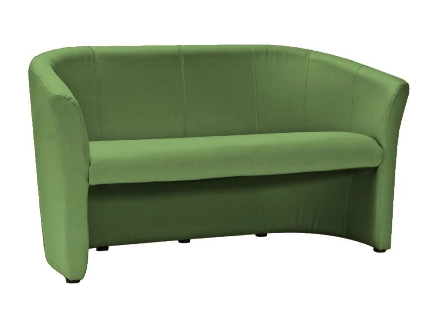 Sofá 3 plazas convertible en piel verde Tisso