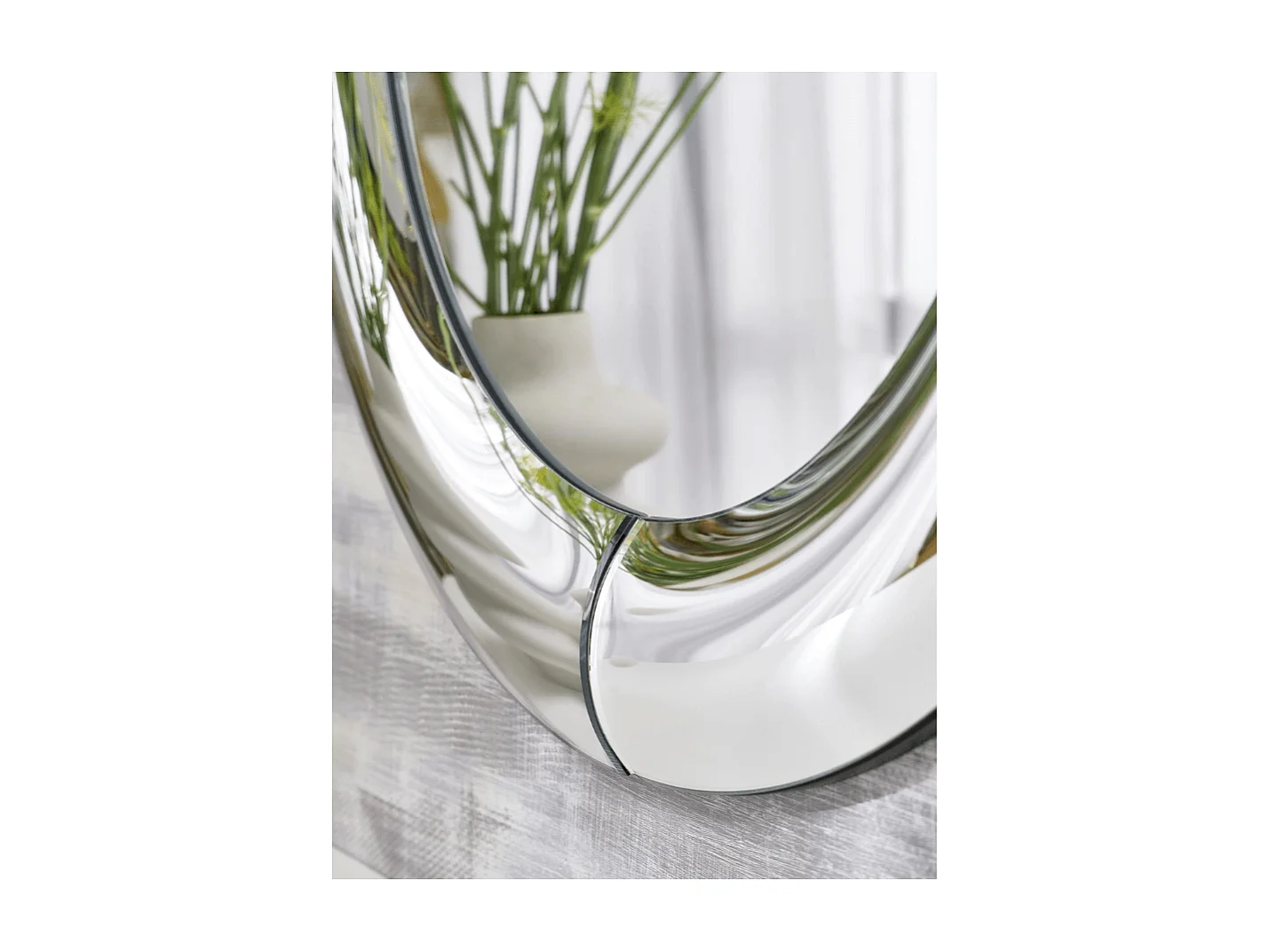 Espejo de diseño redondo 80cm Luni