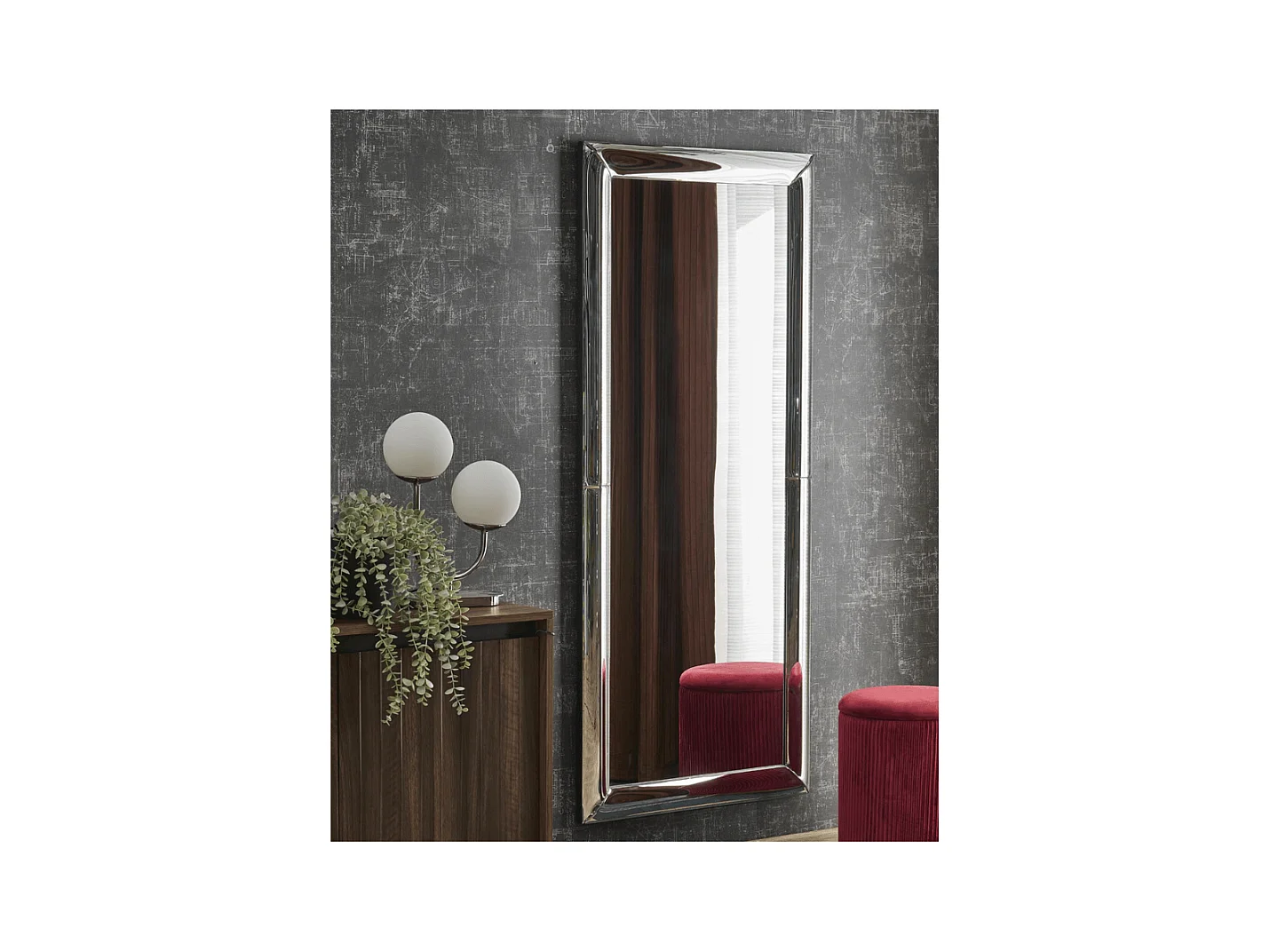 Specchio rettangolare di design 162 x 72 cm Come