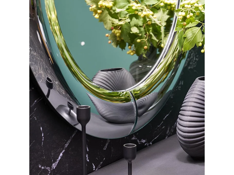 Miroir design ovoïde 80 x 120 cm Drop