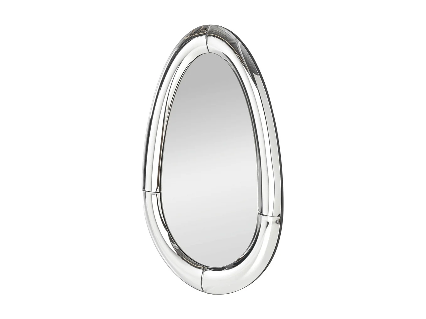 Miroir design ovoïde 80 x 120 cm Drop