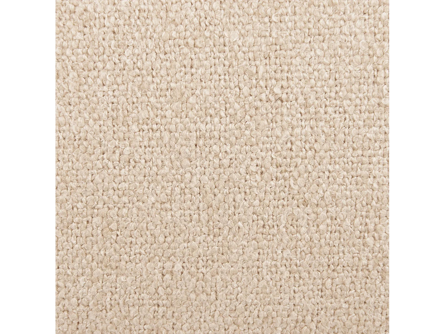 Pouf SHERALI Cotone Beige 50 cm 50 cm 30 cm