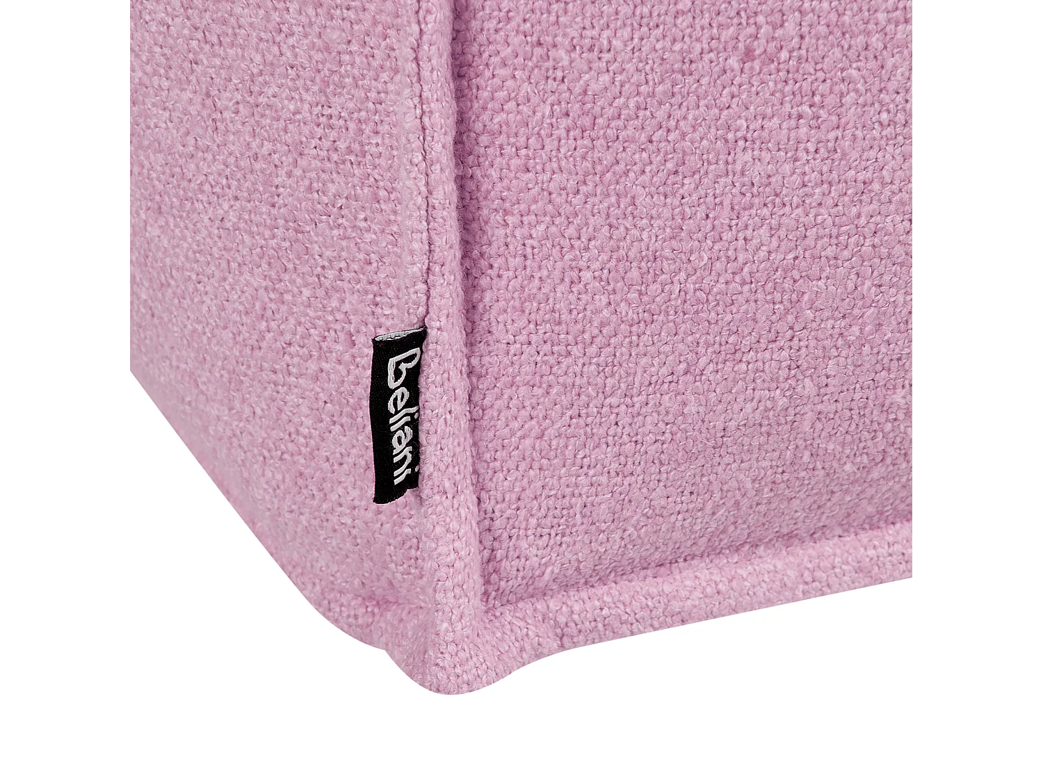Puf SHERALI Bawełna Różowy 50 cm 50 cm 30 cm