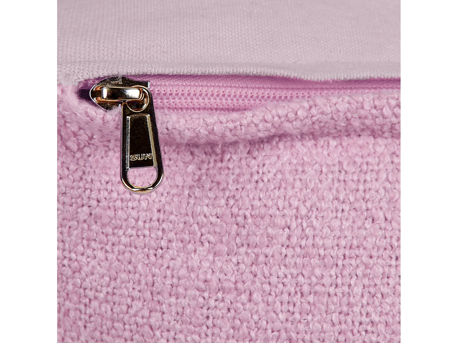 Puf SHERALI Bawełna Różowy 50 cm 50 cm 30 cm