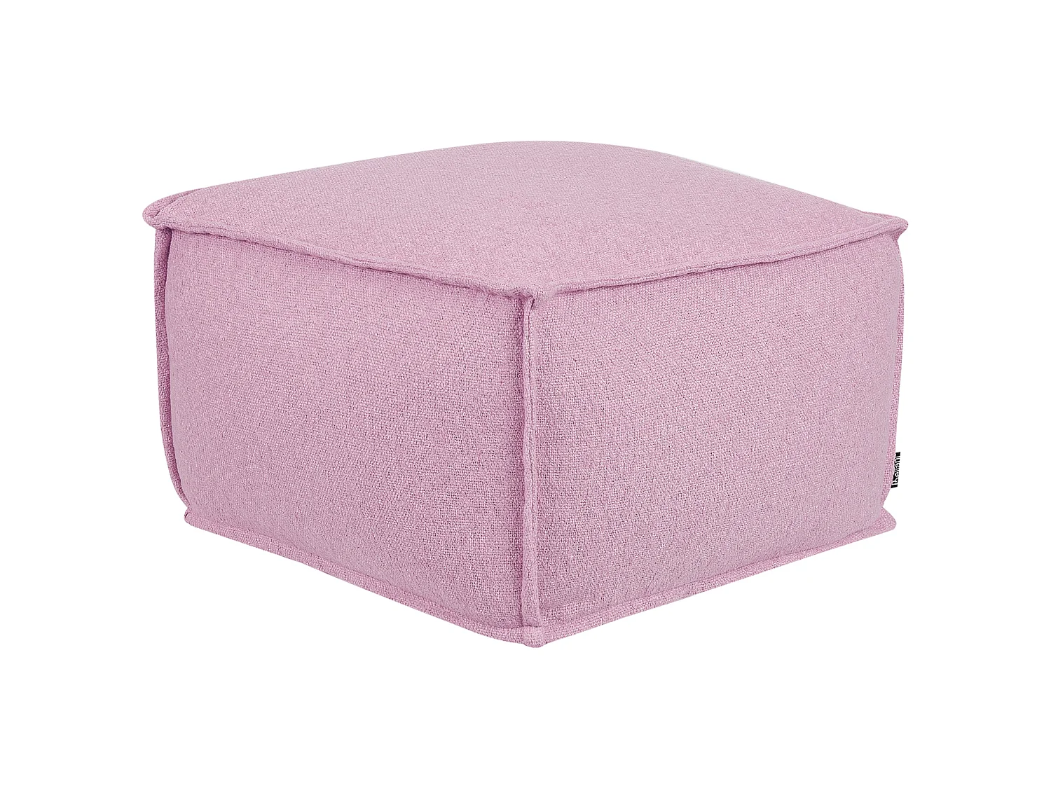 Pouf SHERALI Coton Rose 50 cm 50 cm 30 cm