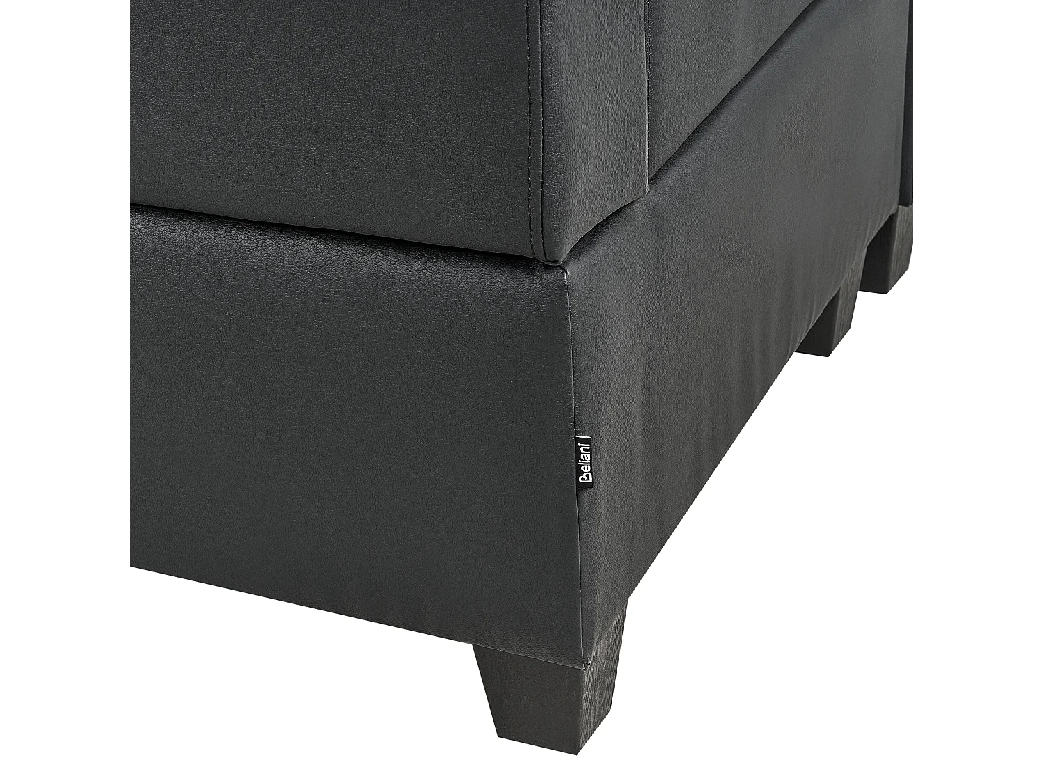 Módulo de canto UNSTAD Pele sintética Preto