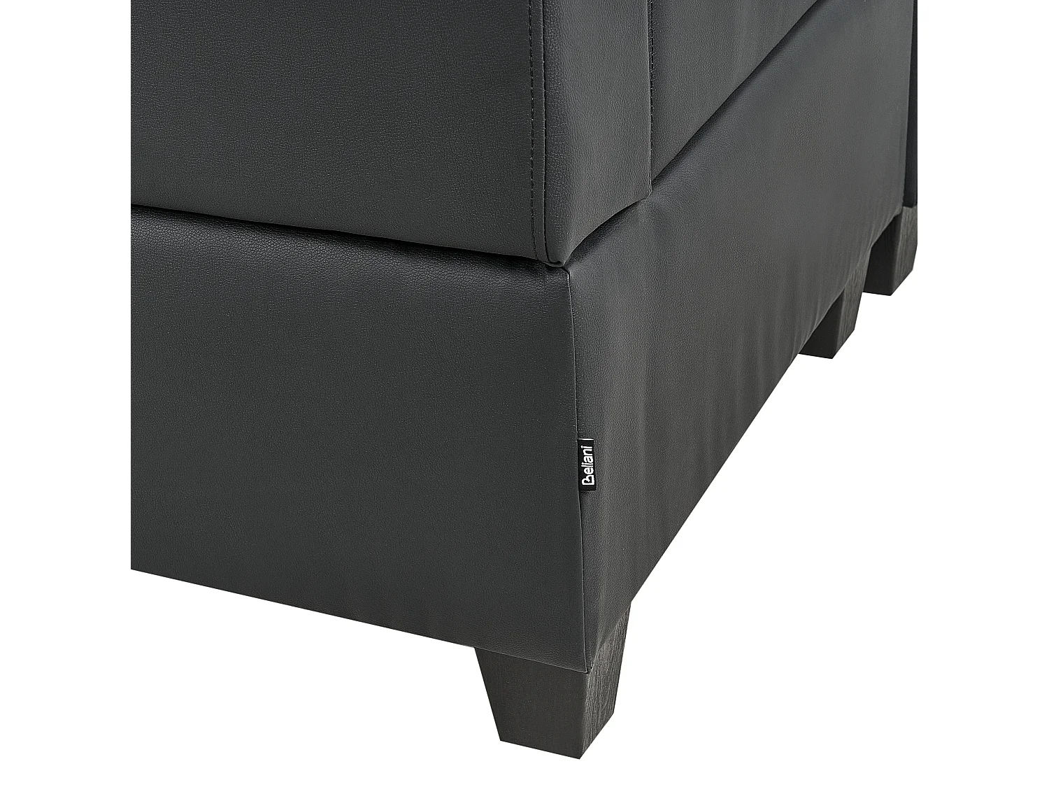 Module fauteuil UNSTAD Cuir PU Noir