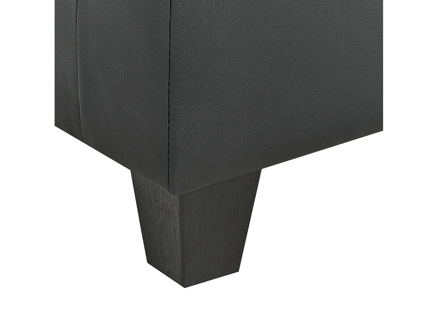 Module fauteuil UNSTAD Cuir PU Noir