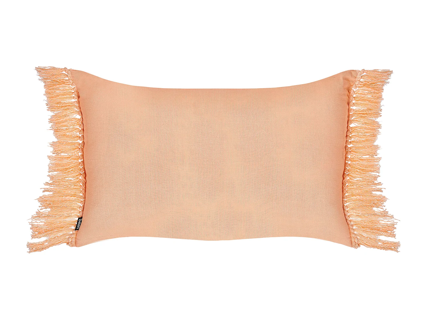 Set van 2 decoratieve kussens TANSY Katoen 40 x 60 cm Oranje Effen