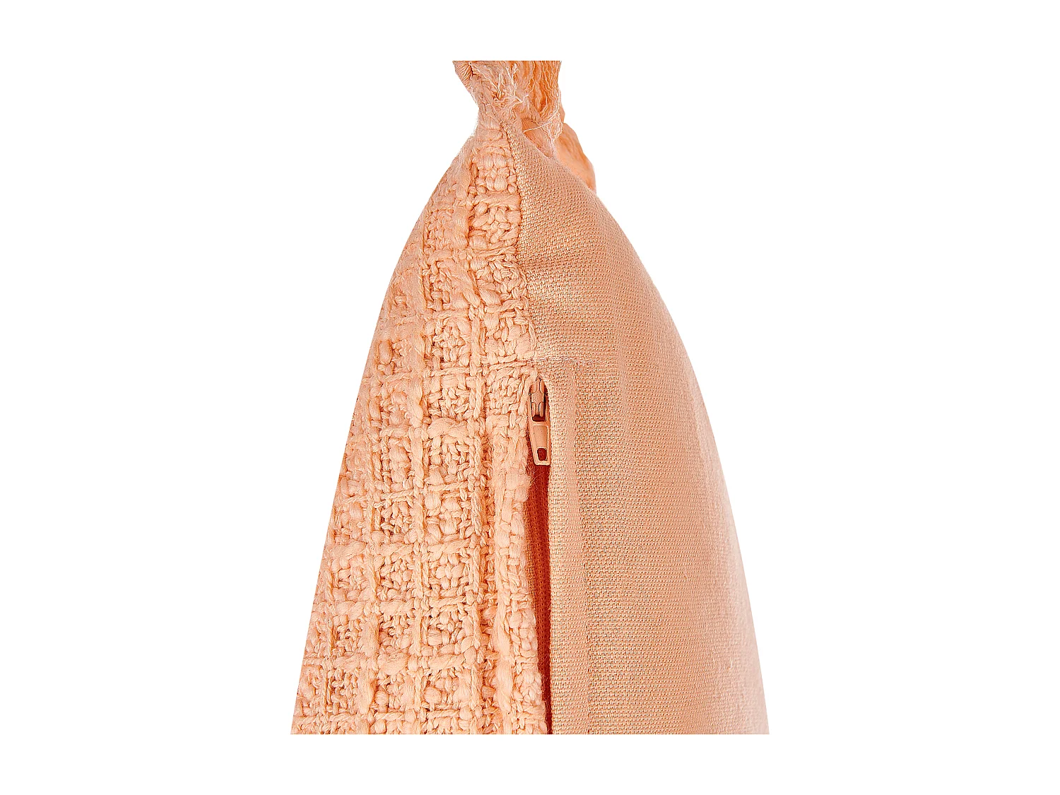 Set van 2 decoratieve kussens TANSY Katoen 40 x 60 cm Oranje Effen